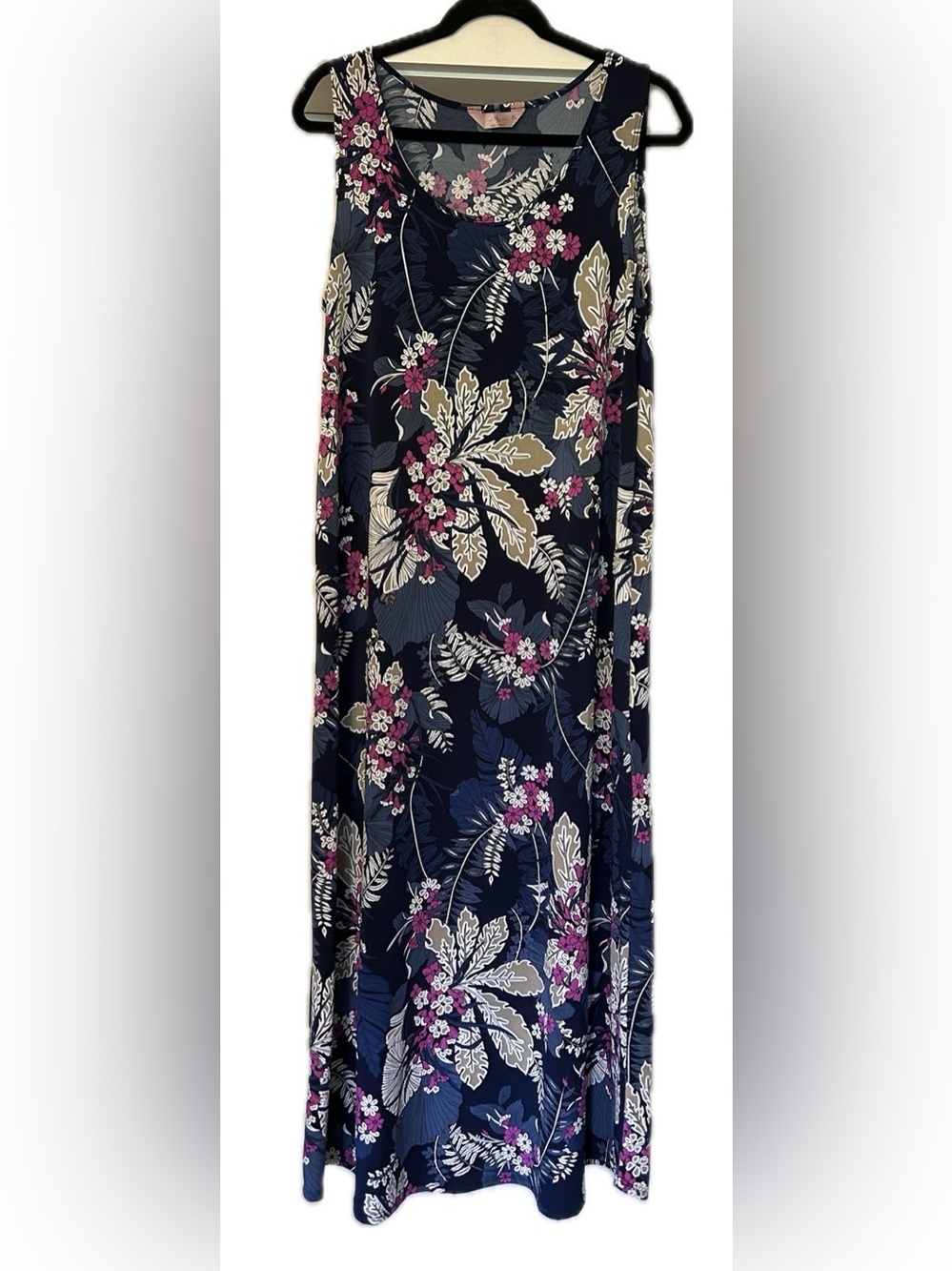 SJS A-Line Floral Maxi. Size XL.